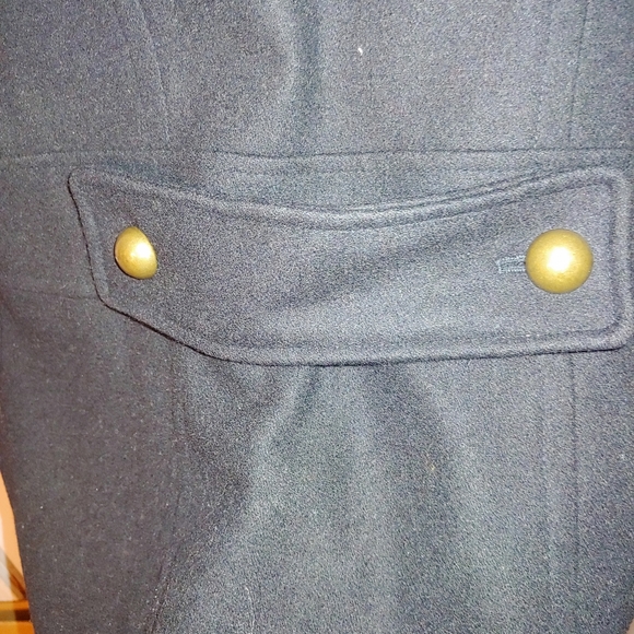 Guess Wool Blend Military Coat - Picture 3 of 4